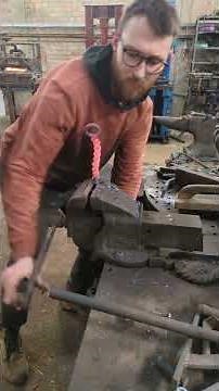 Twisted handle fire pokers #blacksmith #twist #hotforged #firepoker