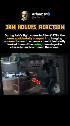 Ian Holm's Professional Reaction in Alien (1979) 🛸