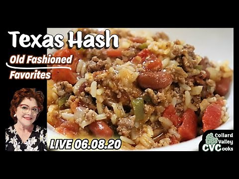 Texas Hash - Cheap Eats for Dinner - Old Fashioned Southern Cooking Channel