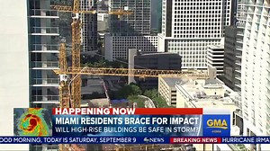 273K views · 718 reactions | WATCH: Miami residents brace for impact; will high-rise buildings be safe in storm? abcn.ws/2fawshq | Good Morning America | Facebook