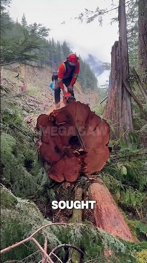How a Professional Logger Bucks a Massive Old-Growth Cedar