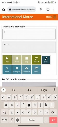 text to Morse code translator . how to convert text to Morse code