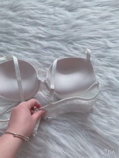 Beautiful White Lace Bra