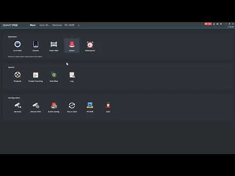Smart PSS Software PC NVR Configuration