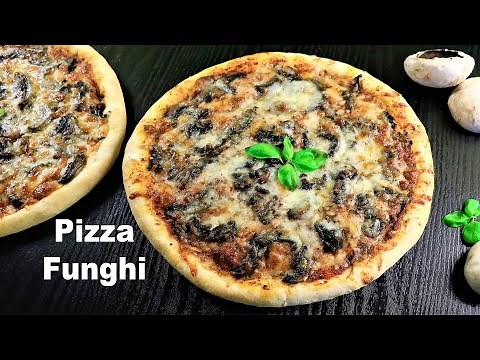 Pizza Funghi | Perfect Homemade Mushroom Pizza Recipe | Don't Order Out Anymore!