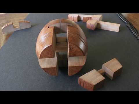 Wooden Barrel Puzzle Solution (Animated)