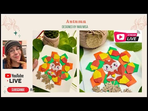 Friday Live Stream 1: Origami Autumn Wreath