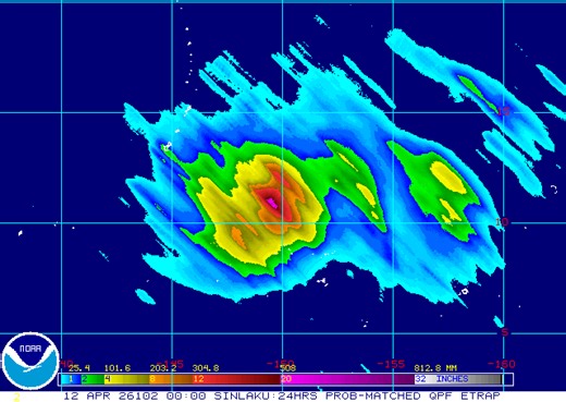 Typhoon Sinlaku and its Extratropical Transition - ESSIC