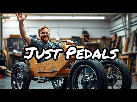DIY Pedal Car Quad Cycle - Plans & Build Guide