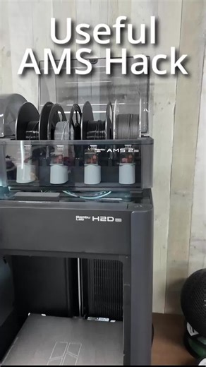 3D Printing Canada on Instagram: "Useful AMS Hack for Bambu Lab printers #3dprinting"