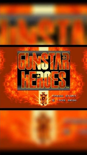 Top 10 Games of '93 - No. 10 - Gunstar Heroes #shorts
