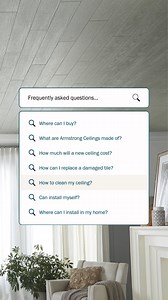 Have ceiling questions? We’ve got answers! ✨ From installation tips to choosing products, our Ceiling FAQs page has everything you need to know about installing and maintaining your #ArmstrongCeilings planks or tiles.  Explore the page here, or reach out to our Techline during business hours at 1-877-276-7876 option 2. https://bit.ly/4j6fZc1 | Armstrong Ceilings for the Home | Facebook