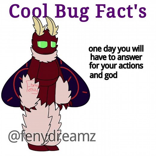 (Oc) Cool Bug Facts meme