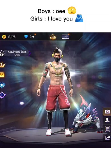 Free Fire Gameplay Lines for Boys and Girls