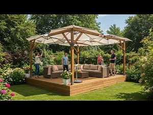 9 Stunning DIY Garden Shade Structures | Creative Pergolas, Arbors & Canopy Ideas You’ll Love!