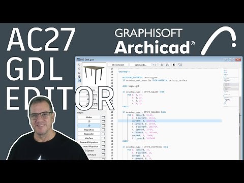 020 Archicad 27 Updated GDL Editor