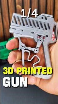 4 Satisfying 3D Printed Fidget Toys Gun You Need to See