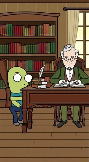 Me going back in time to find the guy who invented homework 🕰️🏏😤 #animation #timetravel #school