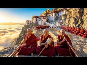 Tibetan Monks – Sacred Mantra Chant at Drigung Til | Deep Calm & Inner Stillness