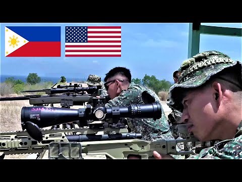 U.S. Recon Marines and Philippine Special Forces Conduct Sniper Range and TCCC Training (2022)