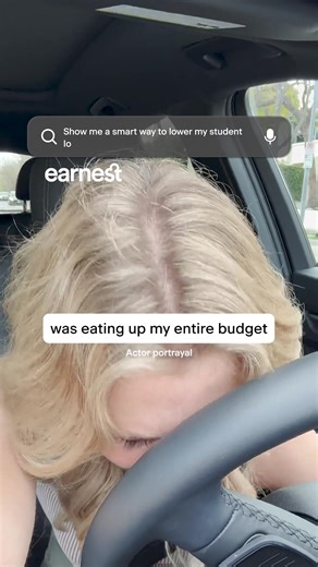 Student loans wrecking your budget? Refinance with Earnest. 2-min rate check, no credit impact, no fees, customizable payments  | Earnest | Facebook