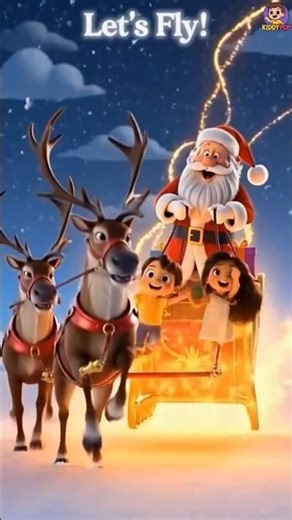 KiddyPop’s Christmas Dream 🎄✨ Meets Santa & Mohana! #shorts #usa