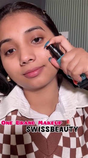 One Brand Makeup Tutorial: Swiss Beauty Edition 💄 | Best Budget Makeup #explore #makeup
