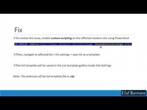 Missing save list as template in modern sites? Here's the fix.