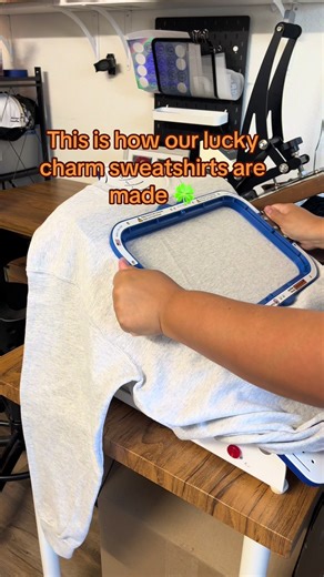 Handcrafted Lucky Charm Sweatshirts: Stitched with Care