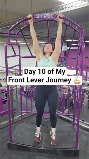 My Front Lever Journey (Day 10)