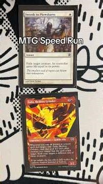 MTG Speed Run #mtg