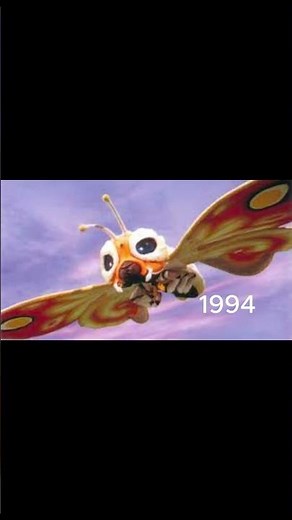 Mothra's Majesty: Tracing Her Evolution in the Godzilla Franchise" (1961-2024) #shorts #godzilla