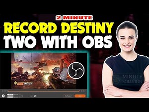 How to record destiny 2 with obs 2024 (Quick & Easy)