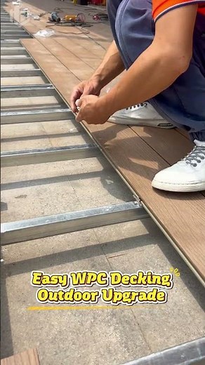 wpc decking co-extrusion waterproof