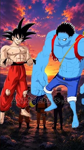 🔥Goku vs Luffy — The Ultimate Anime Battle! ⚡