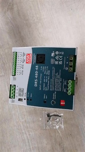 Meanwell DRS-480-24 480W All-In-One Intelligent Security Power Supply Din Rail 24V for Industrial Direct Manufacturer