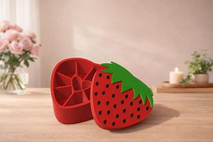Strawberry Organizer STL File – 3D Printable Storage Box Digital Download - Etsy Canada