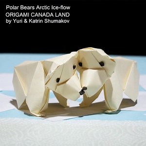 Exploring ORIGAMI CANADA LAND... and visiting Great White North with family of origami Polar Bears! 🐻‍❄️🐻‍❄️ More photos of our Origami Canada Land as it was shown at Canadian National Exhibition can be see at https://www.oriland.com/kingdoms/main.php?canada_land Origami polar bear created by Katrin Shumakov (c) 2017 Happy folding! PS: This fusion of art and tech brought to you by Oriland and Grok Imagine AI with its "image-to-video" feature https://grok.com 👍 | ORILAND