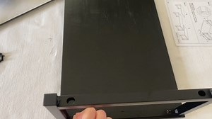 Watch Auledio Dual Monitor Stand Riser,3 Shelf Computer Screen Stand with Adjustable Length and Angle on Amazon Live