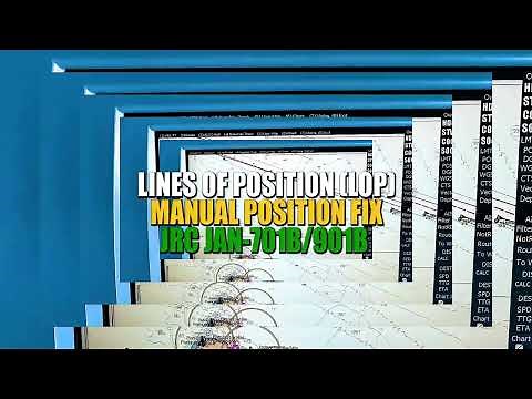 ECDIS JRC JAN-901B LOP MANUAL POSITION FIX | UASUPPLY