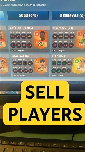 DLS 26 Sell players #DLS26 #DreamLeagueSoccer26 #SellPlayers