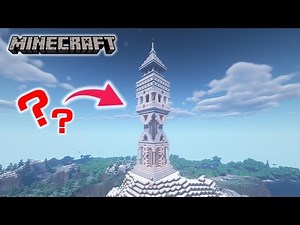 【マインクラフト】ファンタジーな塔の作り方 [Minecraft/マイクラ]