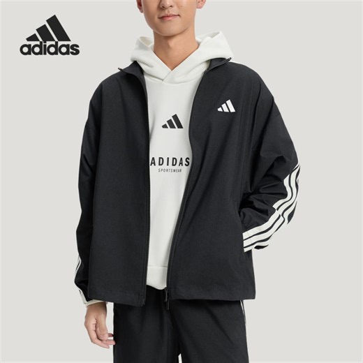 adidas | Men's Stand-Up Collar Sport Print Jacket | Lazada Singapore