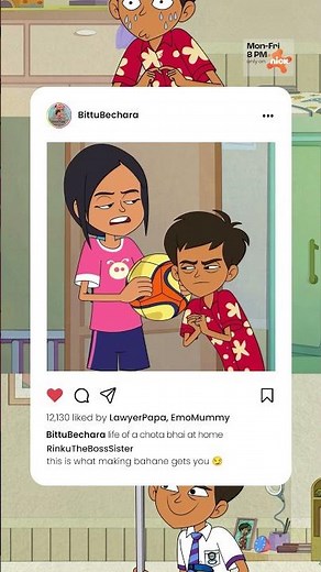 The B in Bittu stands for Bechara 😂