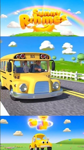 [ 1 MINUTE LOOP ] 🚍 Wheels on the Bus Sound Variations Remix 🎶 || Several Version | Sunny Rhymes