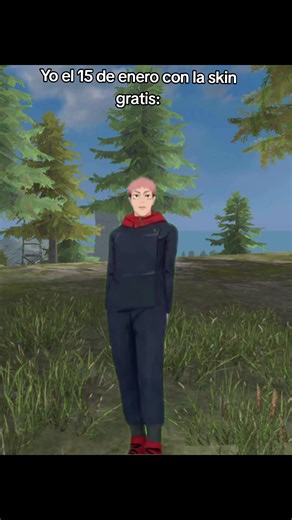 Skin gratis de Itadori en Free Fire el 15 de enero