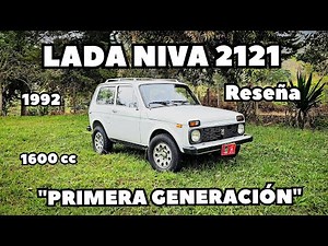 Getting to know the LADA NIVA 2121 1992 - STOCK ENGINE