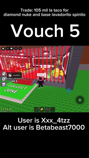 W vouch #stealabrainrot #roblox #vouch #trading
