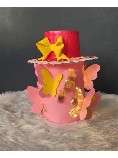 DIY Butterfly Lantern Light Craft