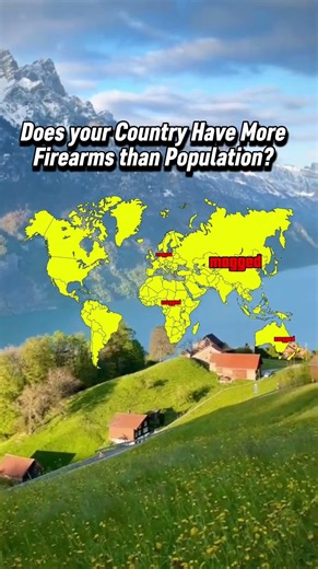 Does your Country Have More Firearms than Population?